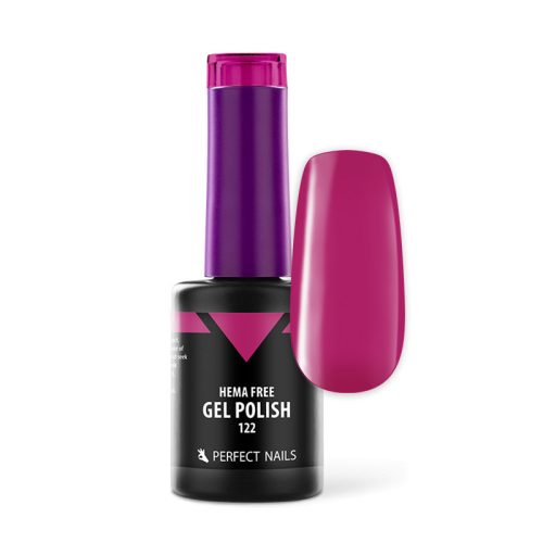 HEMA FREE Gél Lakk - 122 Berry - 8ml - Perfect Nails