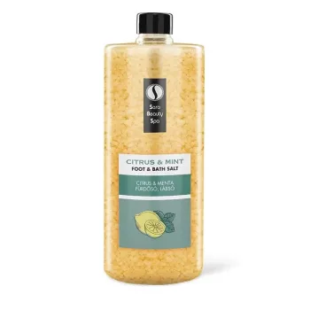 Citrus és Menta frissítő fürdősó és lábsó 1320g