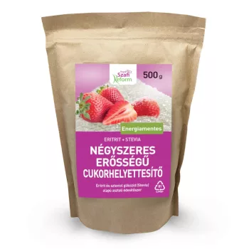   Szafi Reform Paleo négyszeres erősségű édesítő (negyedannyi 1:4) 500g