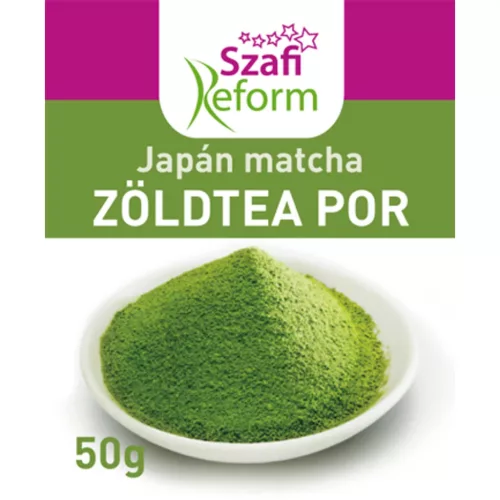 Szafi Reform Japán Matcha zöldteapor 50g
