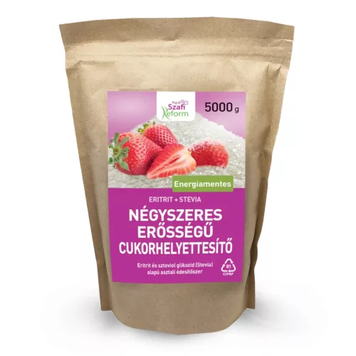 Szafi Reform Paleo négyszeres erősségű édesítő (negyedannyi 1:4) 5000g