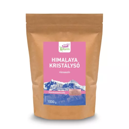 Szafi Reform Himalaya (rózsaszín, finomszemcsés) só 1000g