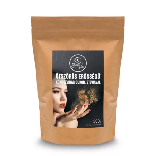 Szafi Free Ötszörös erősségű kókuszvirág cukor, steviával 300g
