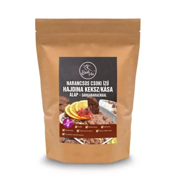   Szafi Free narancsos csoki ízű hajdina kása/keksz alap sárgabarackkal (gluténmentes) 200g