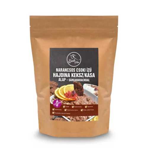 Szafi Free narancsos csoki ízű hajdina kása/keksz alap sárgabarackkal (gluténmentes) 200g