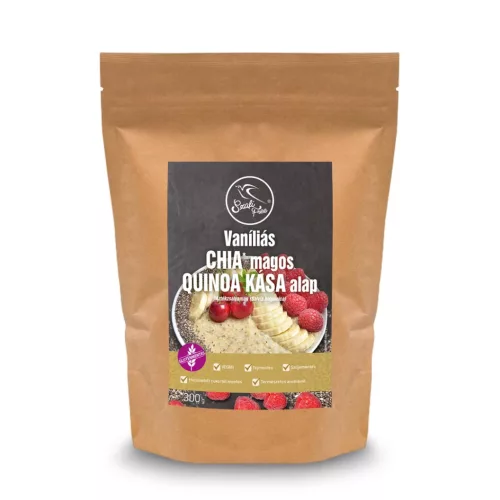Szafi Free vaníliás chia magos quinoa kása alap (gluténmentes) 300g