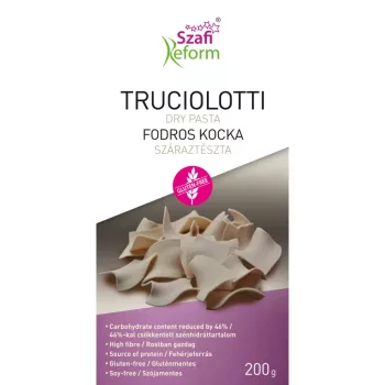   Szafi Reform Fodros kocka - truciolotti száraztészta (gluténmentes) 200g