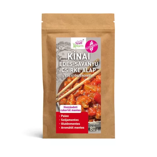 Szafi Reform Kínai édes-savanyú csirke alap édesítőszerekkel 80g