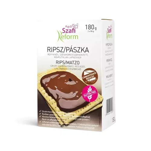Szafi Reform szénhidrátcsökkentett ripsz-pászka (gluténmentes) 180g