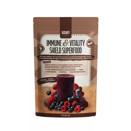 Szafi Life Immune & Vitality Shield superfood 240g (gluténmentes)