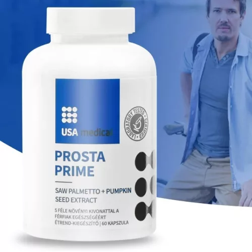 Prosztata Komplex 5 féle növényi kivonattal 60 kapszula - USA medical