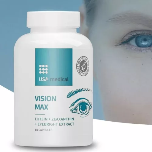 Szemvitamin növényi hatóanyagokkal 60 kapszula - USA medical