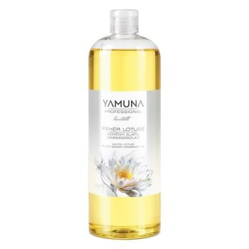 Yamuna Fehér lótusz növényi alapú masszázsolaj 1000ml
