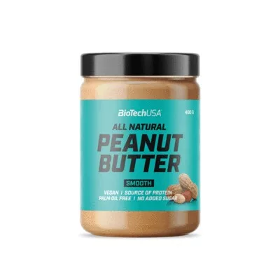 BioTechUSA Peanut mogyoróvaj Smooth (krémes) 400g