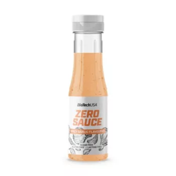 BioTechUSA zero sauce Fűszeres Fokhagyma 350ml