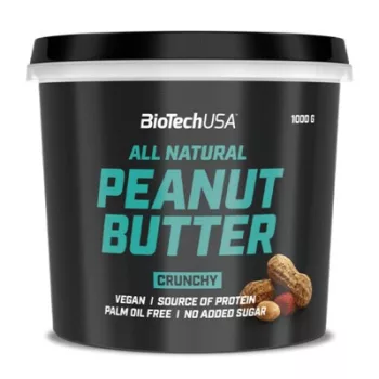   BioTechUSA Peanut Butter Mogyoróvaj Crunchy (ropogós) 1000g