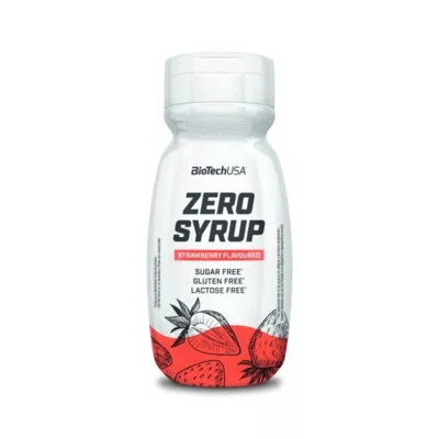 BioTechUSA zero syrup Eper 320ml