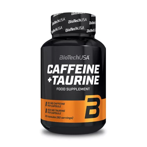 BioTechUSA Caffeine + Taurine 60 kapszula
