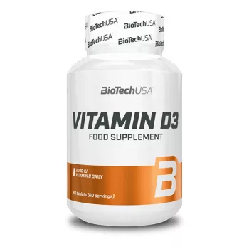 BioTechUSA Vitamin D3 60 tabletta