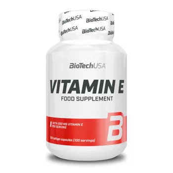 BioTechUSA Vitamin E 100 lágyzselatin kapszula