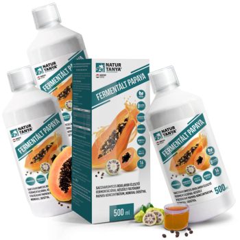  Natur Tanya Fermentált Papaya Kúra (3db koncentrátum) - Saccharomyces boulardii fermentációval