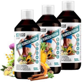 Natur Tanya Lipo+ Lapos Has (3db) Kúra Lejárat: 2026.06.30