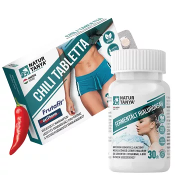   Natur Tanya Bőrtámogató Fermentált Hialuronsav + Chilliburner Csomag