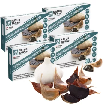 Fermentált Fekete Fokhagyma Maxi Csomag (4db) - Natur Tanya