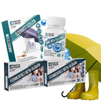   Immuntámogató 60 Napos Csomag  Béta-Glükán (2db) + Cink-Biszglicinát (1db) + Szerves Szelén (1db)