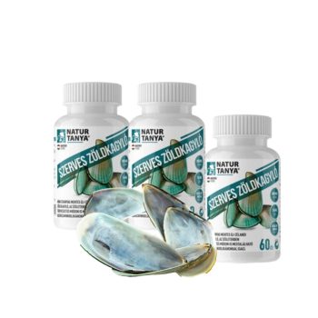 Szerves Új-Zélandi Zöldkagyló Triopack (3db)