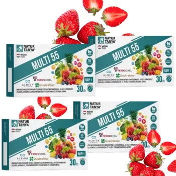Komplex Vitamin Kúra - MULTI 55 Csomag (4db) - Natur Tanya