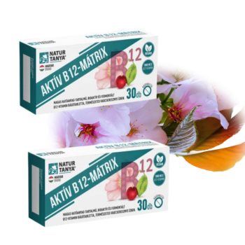 Aktív B12-MÁTRIX 30 rágótabletta Duopack - Natur Tanya