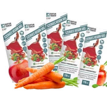 Szerves Vegán Vas szirup Kúra Csomag (5db)