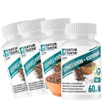 Szerves Króm+Kapormag 240 Napi Adag Csomag - Natur Tanya