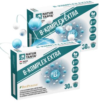 B-Komplex EXTRA 30 kapszula Duopack - Natur Tanya