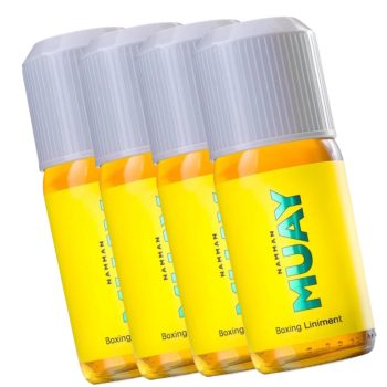 MUAY Boxing Liniment Melegítő olaj 120ml Csomag (4db)