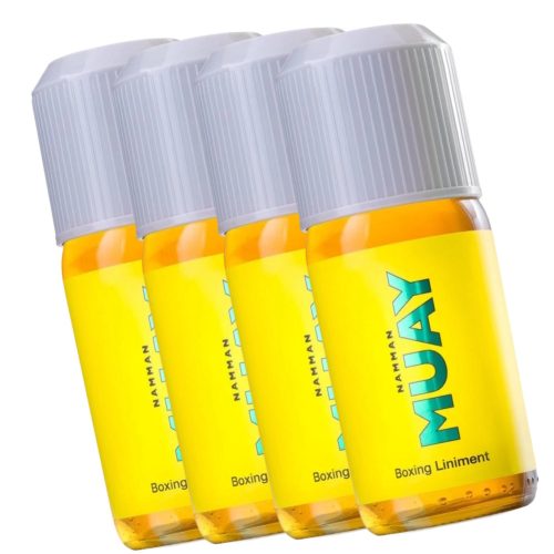 MUAY Boxing Liniment Melegítő olaj 120ml Csomag (4db)