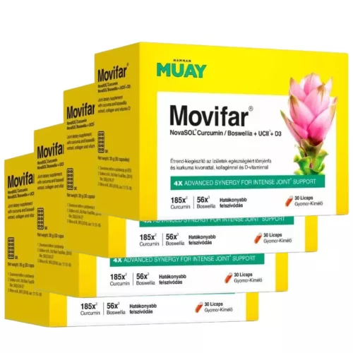 MUAY Movifar 30 kapszula Csomag (4db)