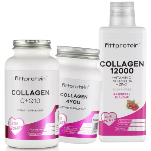 Fittprotein Kollagén Kipróbálom csomag (Málna íz)