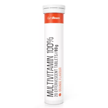 GymBeam Multivitamin 100% 20 pezsgőtabletta narancs
