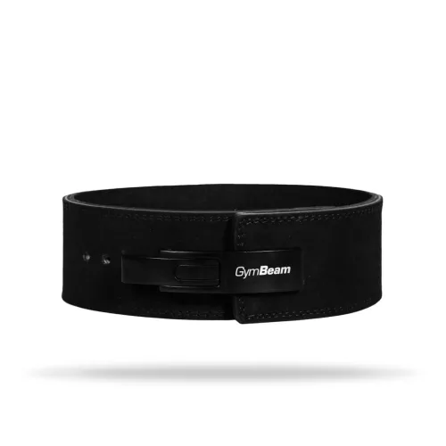 LEVER súlyemelő öv Black - S - fekete - GymBeam