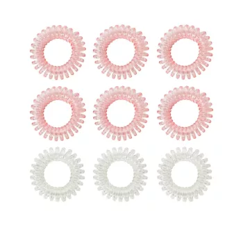   Spirál hajgumiszett Pink - rózsaszín - BeastPink - GymBeam