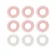 Spirál hajgumiszett Pink - rózsaszín - BeastPink - GymBeam