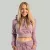 Essential Cropped Mauve női kapucnis pulóver - XS - lila - STRIX - GymBeam