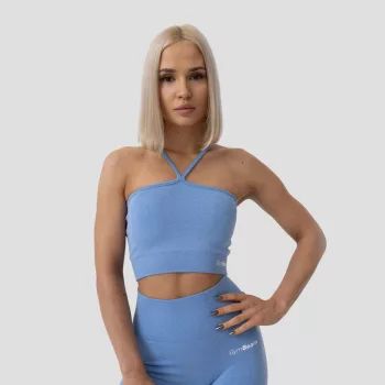 FLO Halter sportmelltartó Blue - M - kék - GymBeam