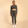Hyper Crop Top Shadow - S - szürke - BeastPink - GymBeam
