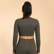 Hyper Crop Top Shadow - M - szürke - BeastPink - GymBeam