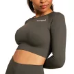 Hyper Crop Top Shadow - L - szürke - BeastPink - GymBeam