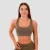 Mesh Panel sportmelltartó Olive - M - zöld - GymBeam