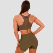 Mesh Panel sportmelltartó Olive - M - zöld - GymBeam